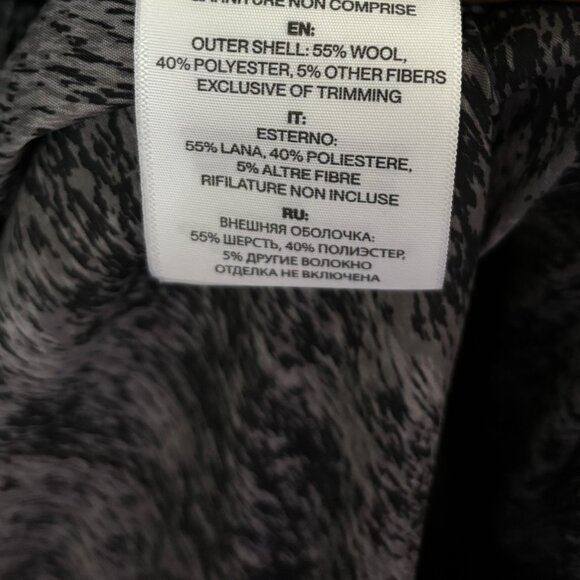 (Sold elsewhere) Soia & Kyo Jessica Wool-Blend Slim-Fit Coat - Picture 8 of 8